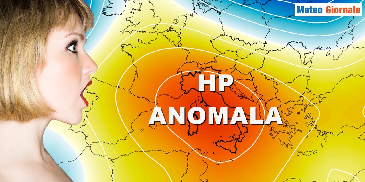 meteo anomalia alta pressione
