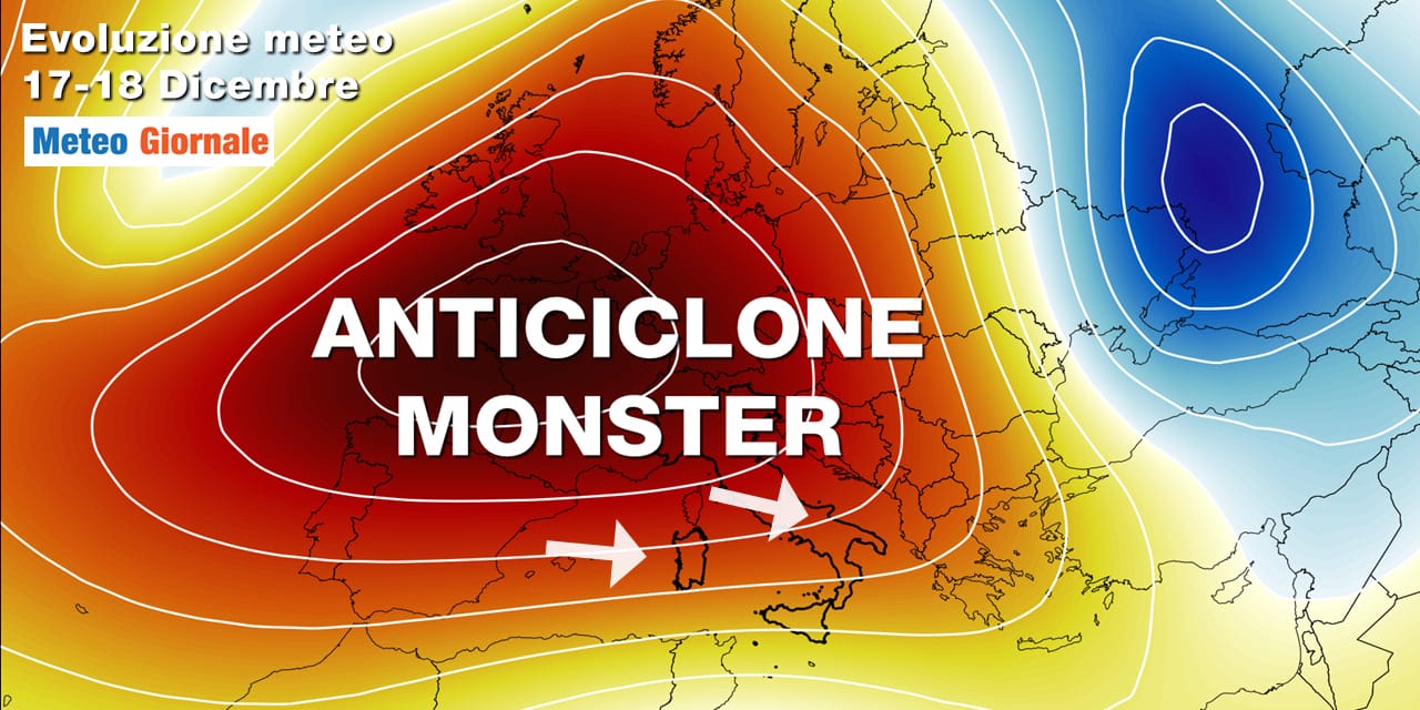 meteo anticiclone monster