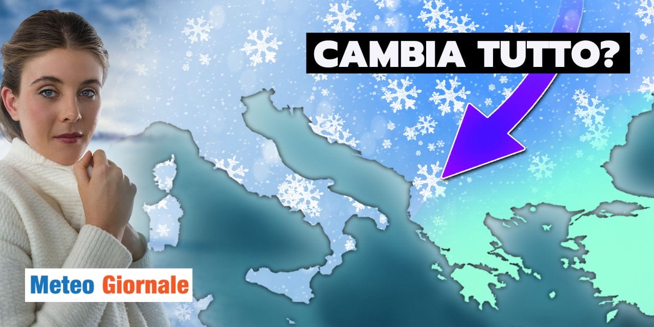 meteo cambia tutto inizio 2024 italia neve