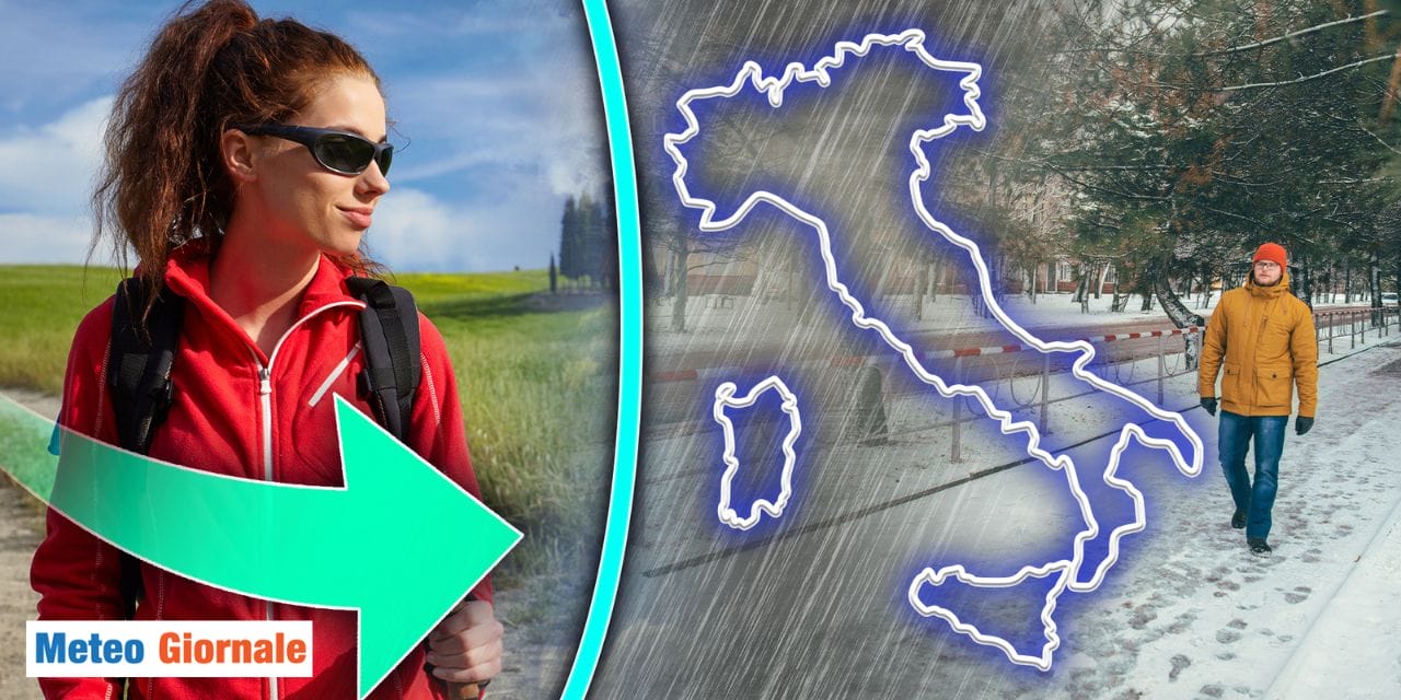 meteo italia inverni sempre piu miti