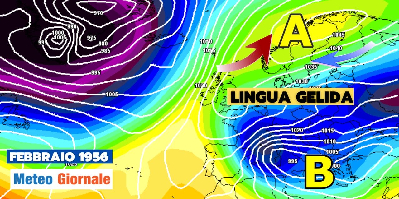 meteo ondata gelo 1956