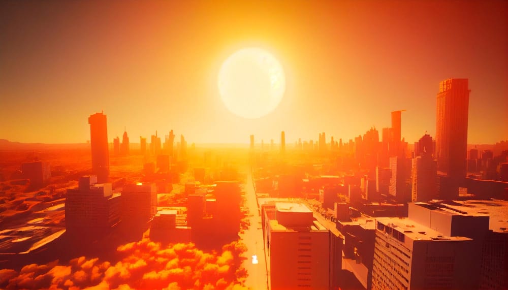 riscaldamento globale isola di calore urbano pericolo