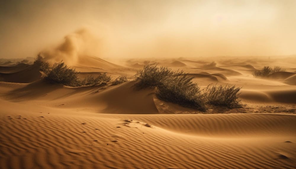 sand dunes sahara desert
