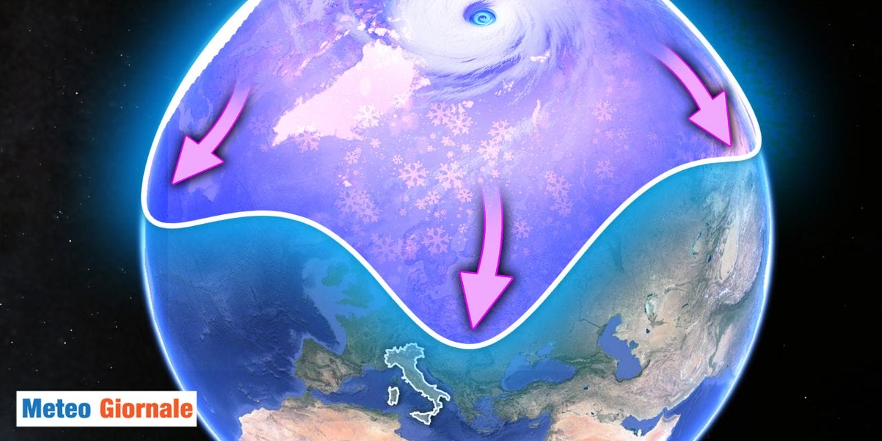 “Split” del vortice polare: i suoi effetti meteo sull’Italia