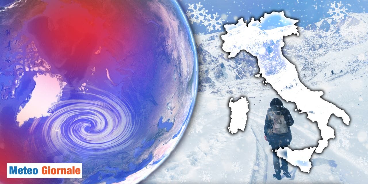 stratwarming inverno italia clima