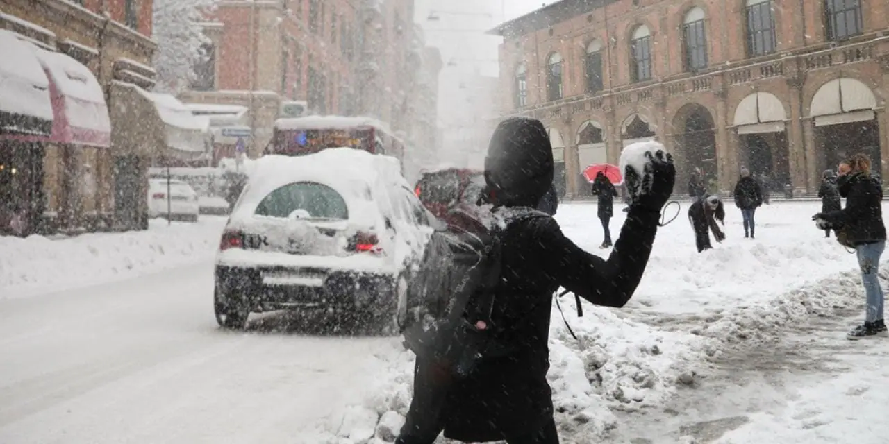 Meteo, ecco la prima BOTTA di NEVE fino in Pianura. I dettagli