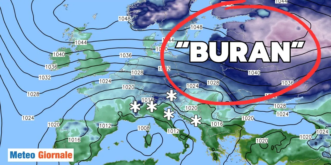 Previsioni meteo “Inverno 2023 – 2024”: rischio di “gelo” anche storico. Le prime mappe