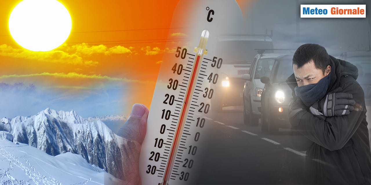 Meteo: Sole,Temperature in aumento, ma con forti Inversioni Termiche