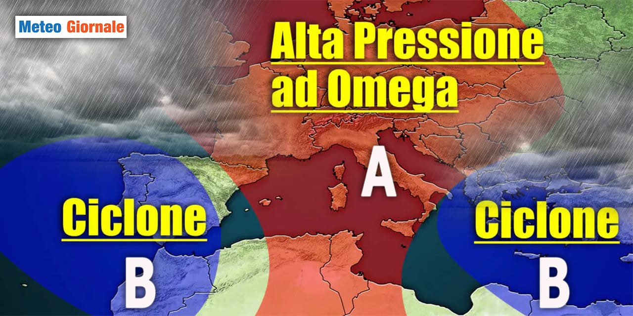 Blocco a “Omega”, la configurazione meteo “mangia INVERNO”
