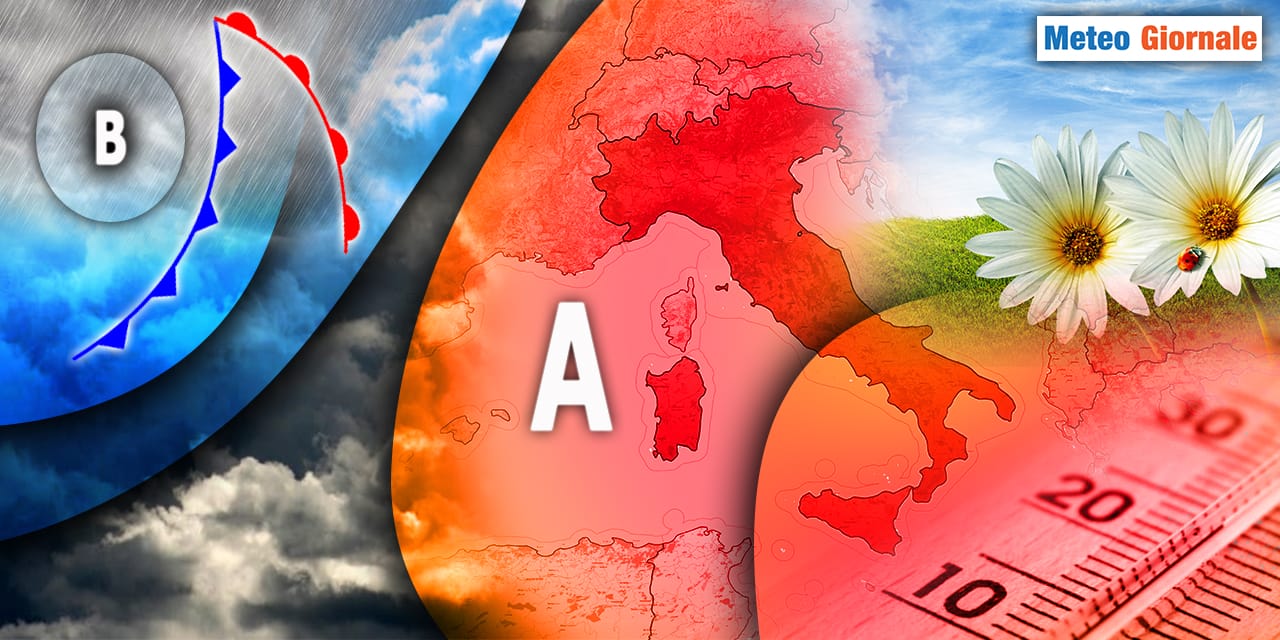 METEO 15 giorni, ancora giornate primaverili. Poi l’Atlantico