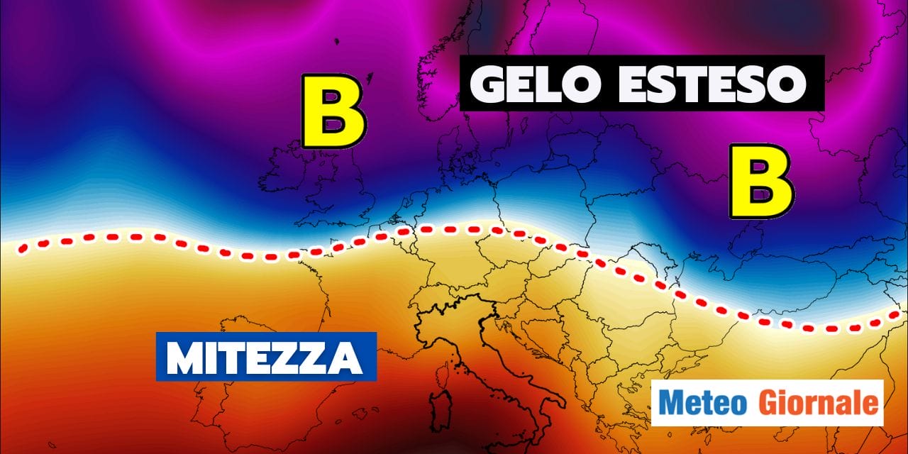 europa spaccata in due italia
