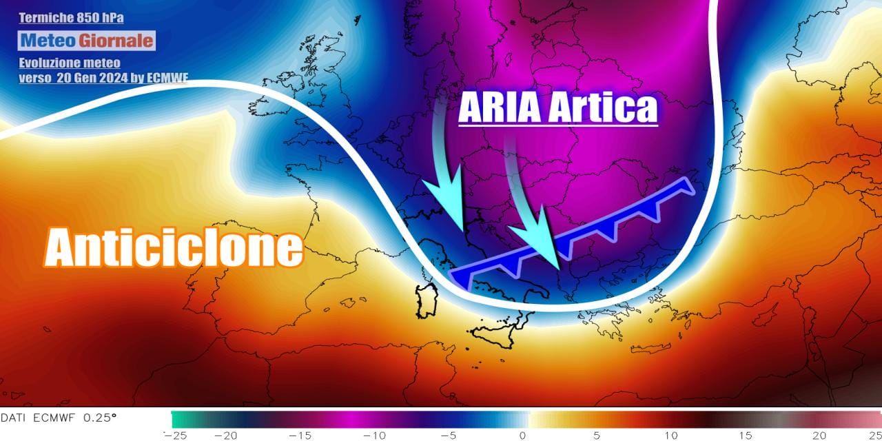 Incisivo raffreddamento in vista