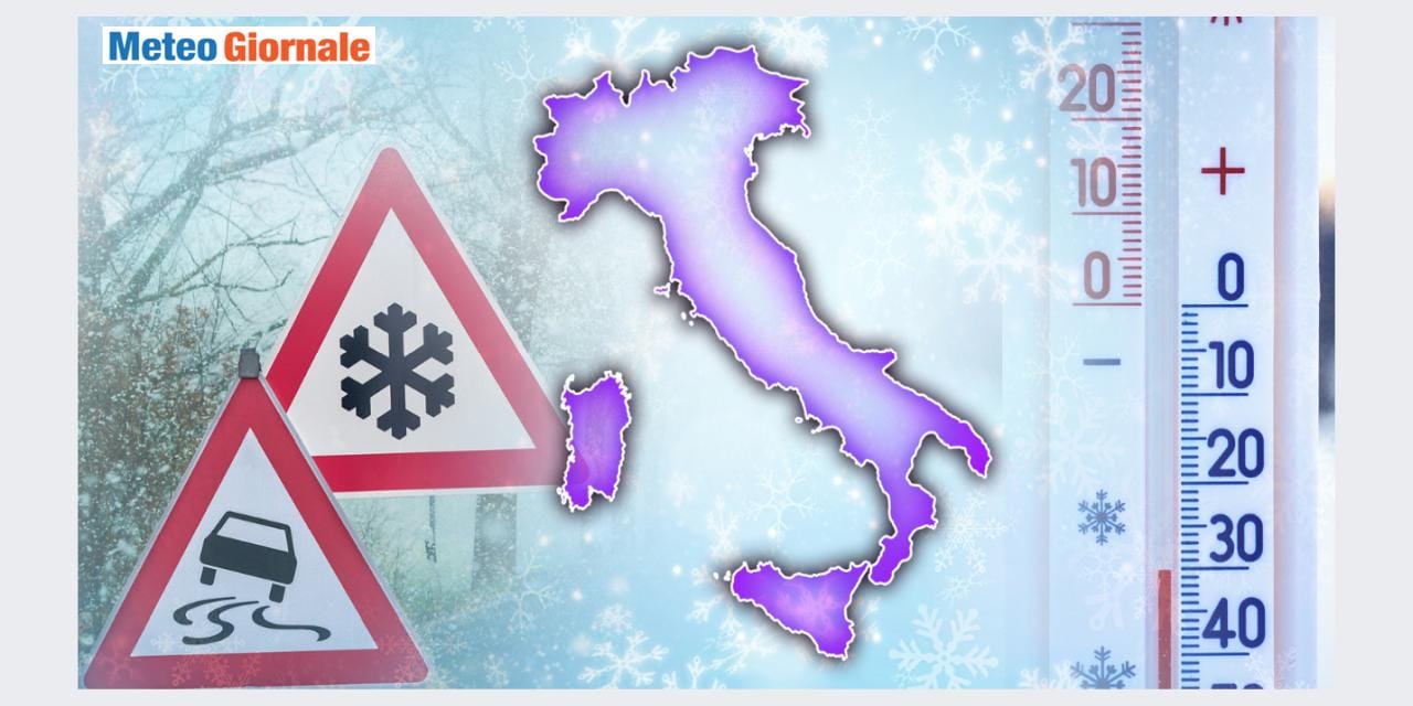 Verso il prossimo weekend tornano freddo e neve