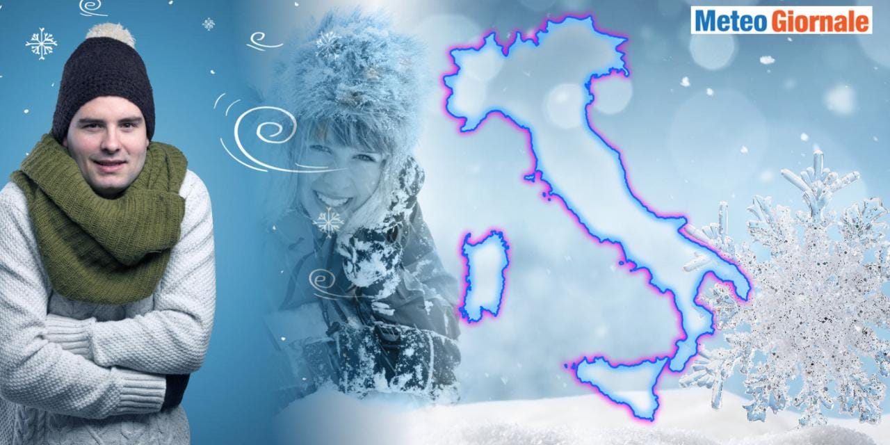 Meteo: l’Inverno più freddo da oltre mezzo secolo, gelo e neve a palate
