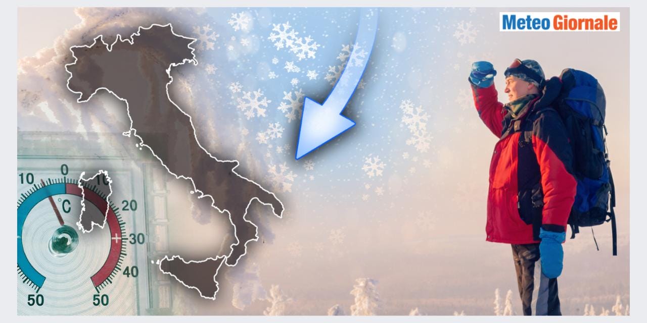 Meteo prossima settimana, Inverno stravolto all’improvviso