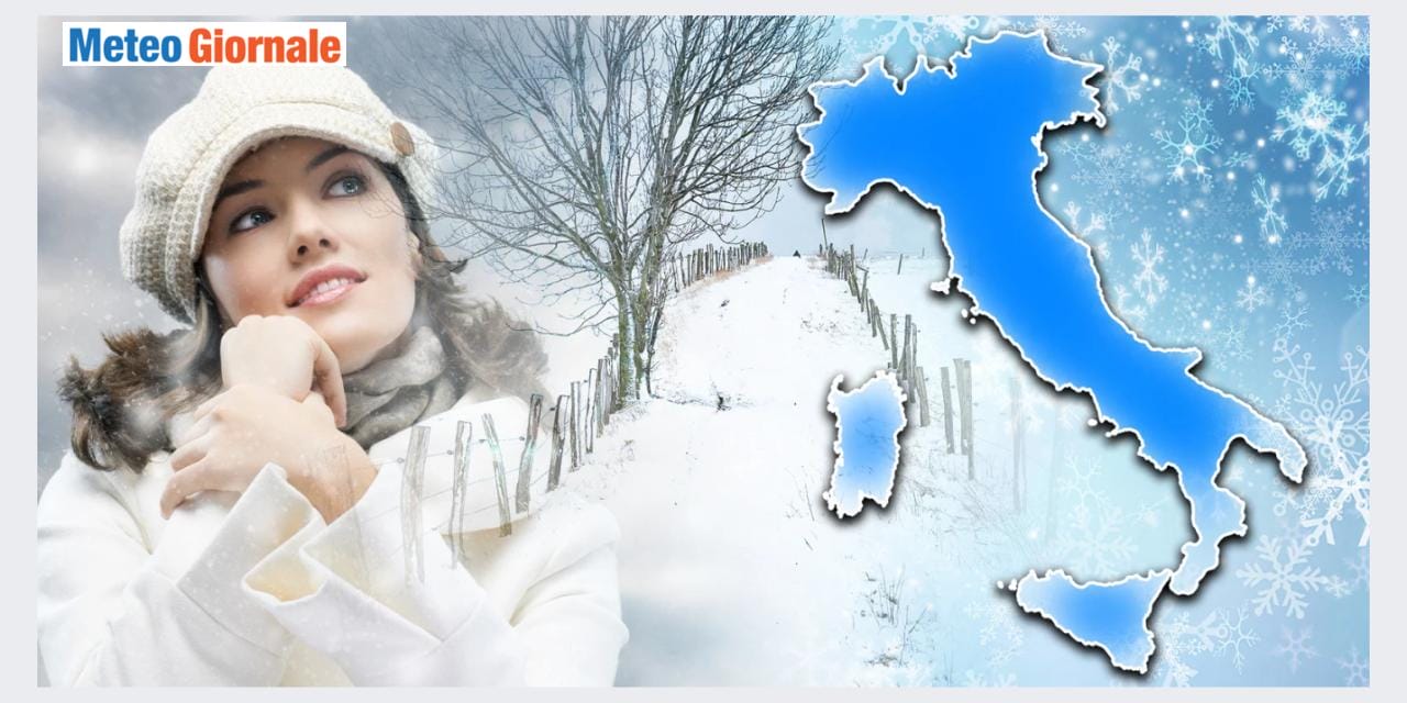 Meteo weekend di stampo INVERNALE: altra neve, le previsioni