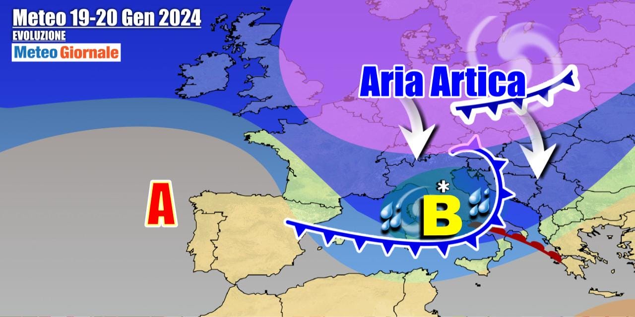 Aria più fredda riporterà un pizzico d'Inverno