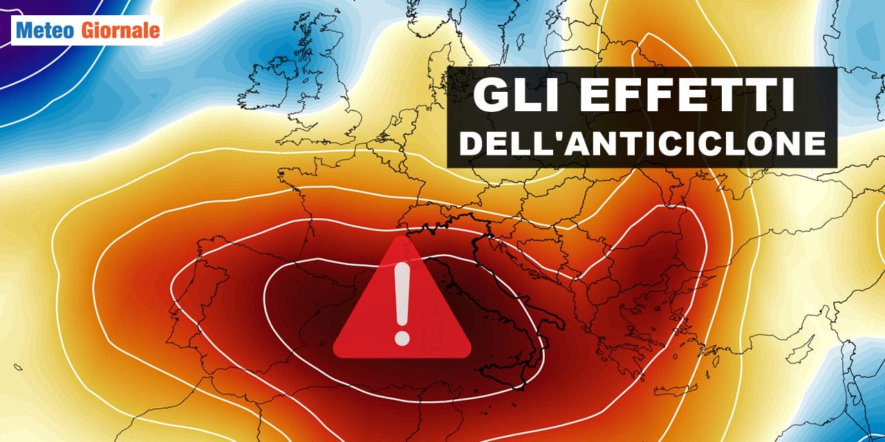 Meteo: forte anticiclone in arrivo, conseguenze sull’Inverno