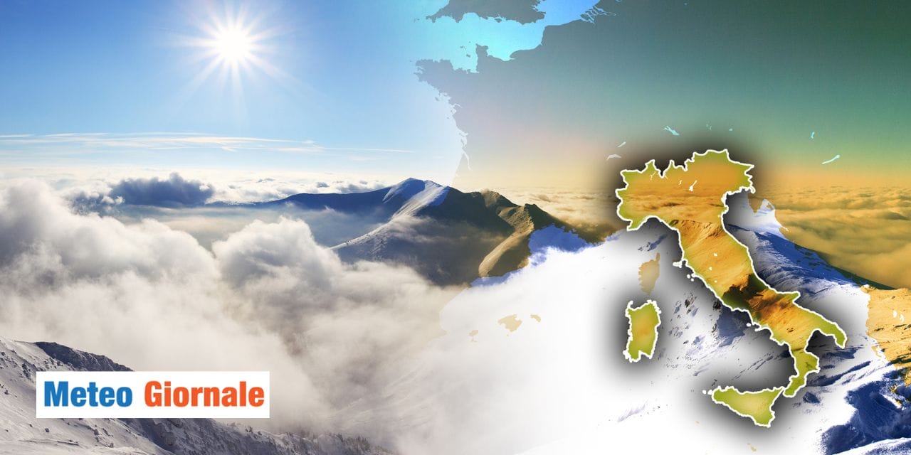 meteo anticiclone spazza inverno italia