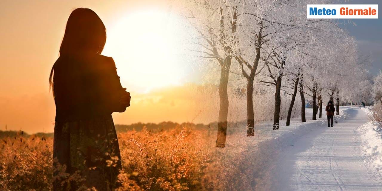 meteo dal gelo al clima mite