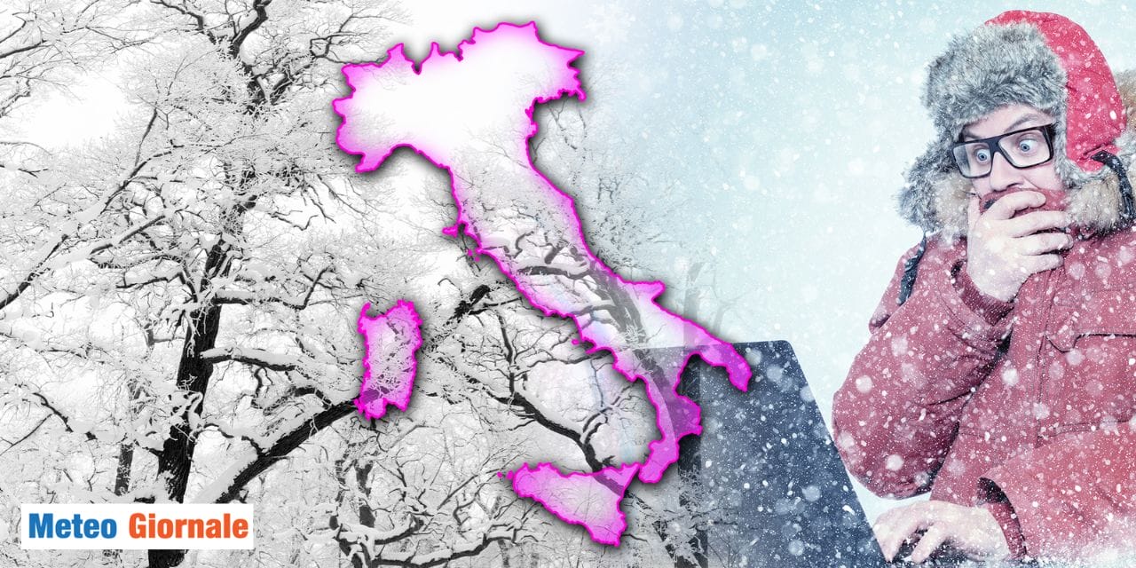 meteo fine gennaio si apre inverno