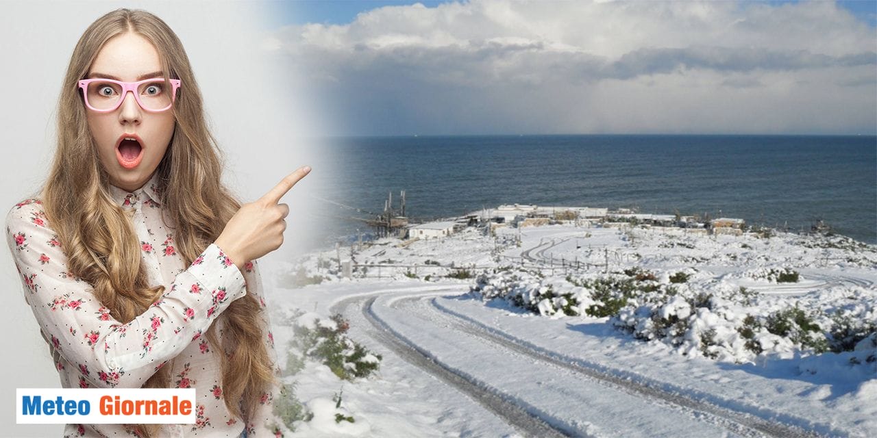 meteo freddo gelo neve rischio italia