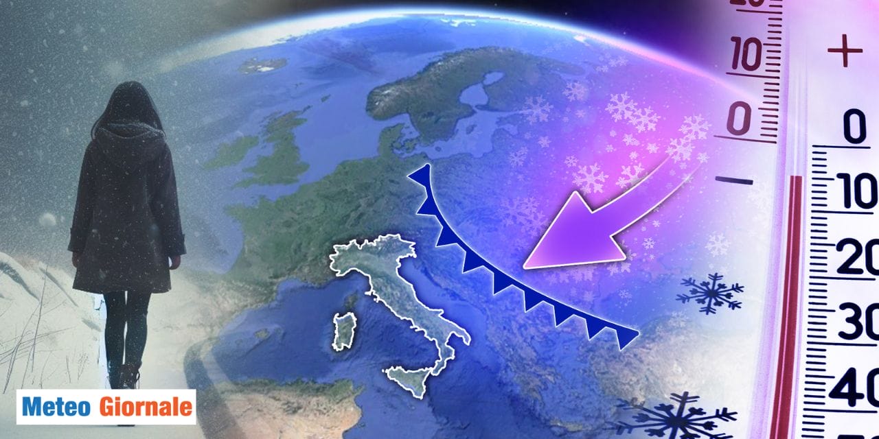 meteo gelo arrivo graduale
