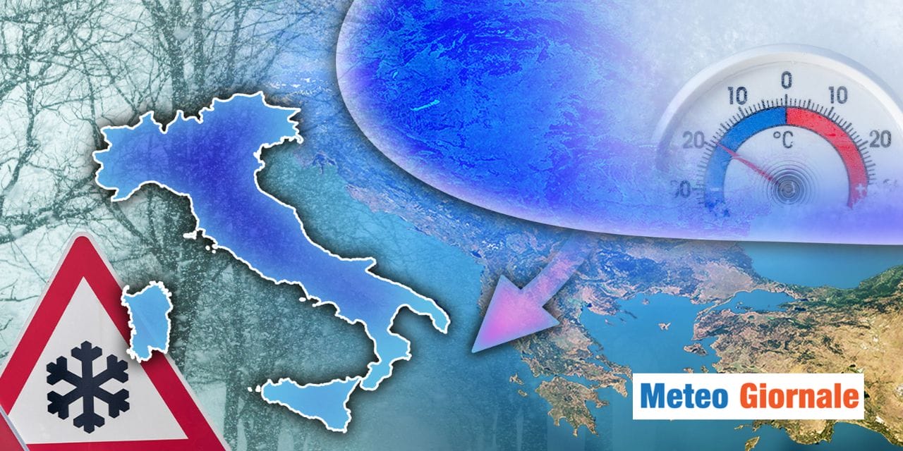 Meteo: finalmente l’inverno vero a febbraio?