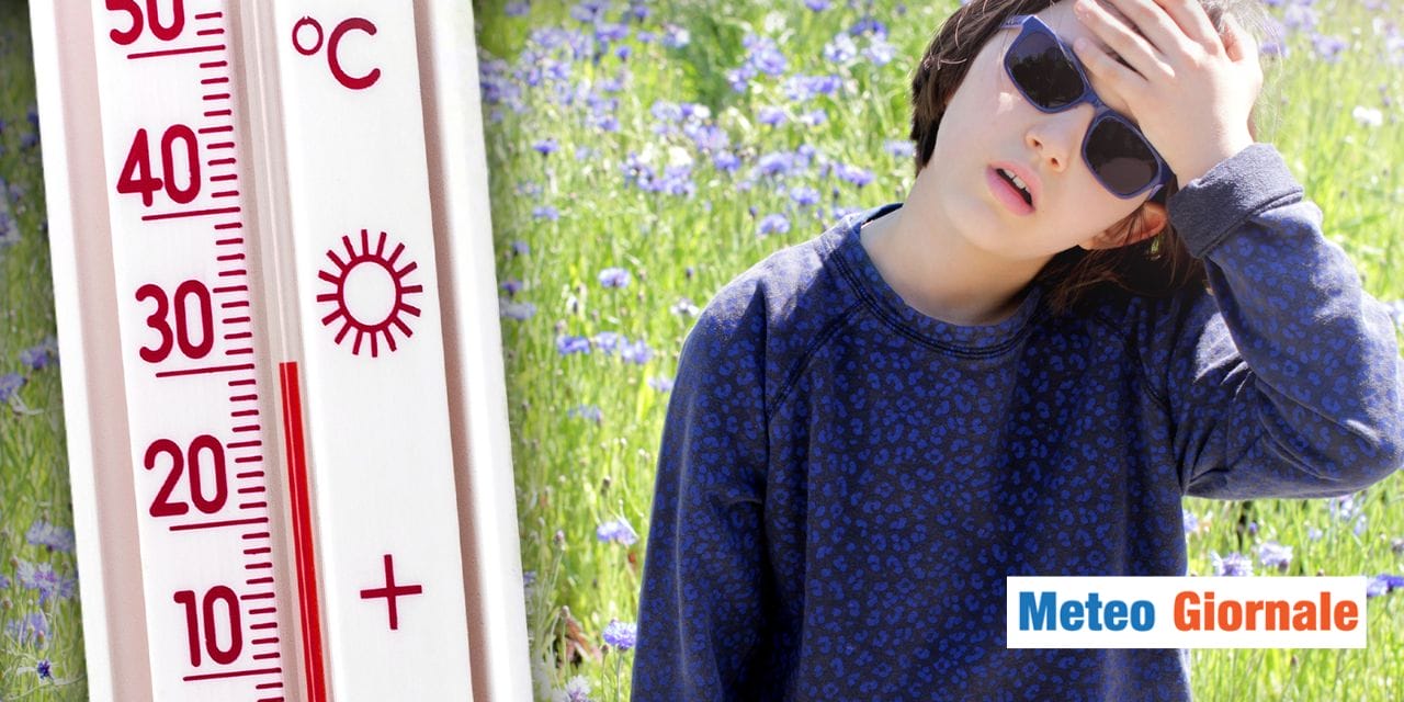 meteo impennata temperature italia