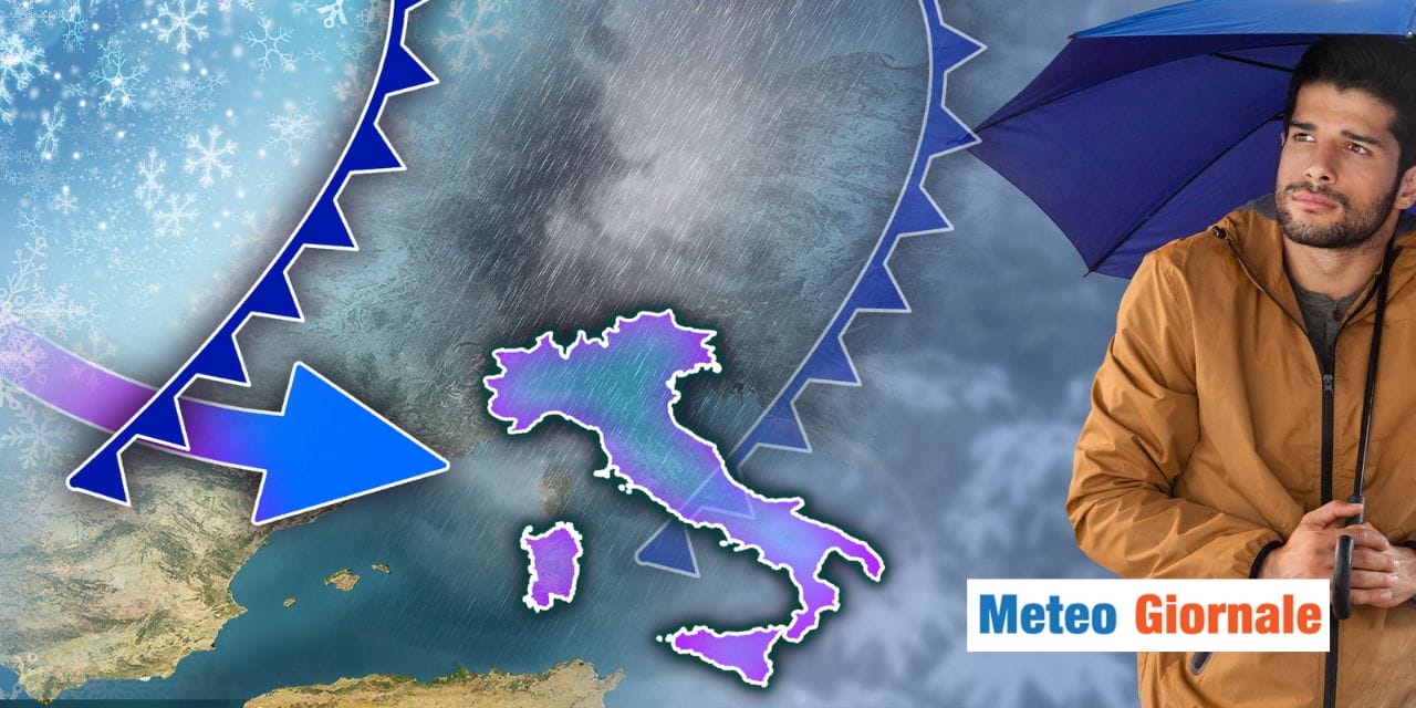 meteo maltempo su tutta italia neve