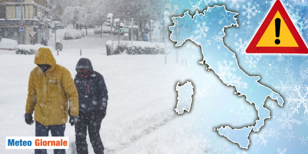 meteo neve italia pianura