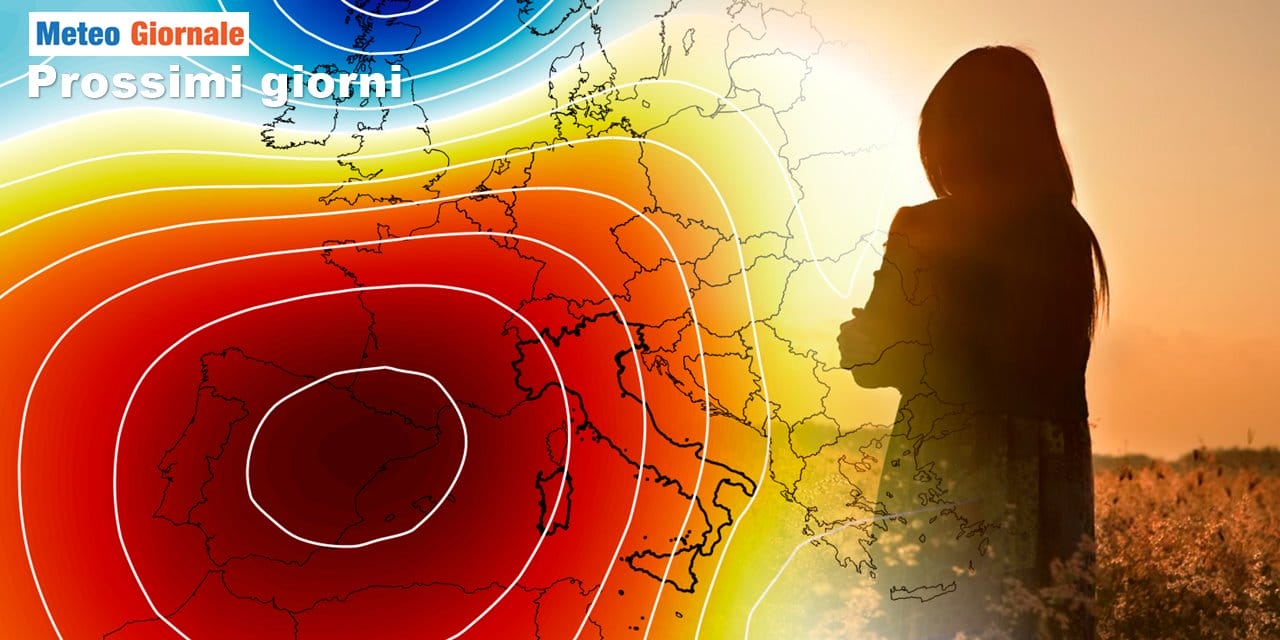 Meteo: avanza l’anticiclone, ecco il tempo dei prossimi giorni