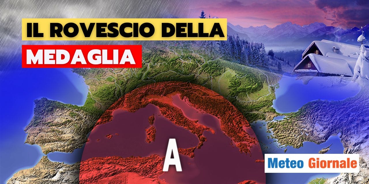 meteo rovescio della medaglia gelo inverno