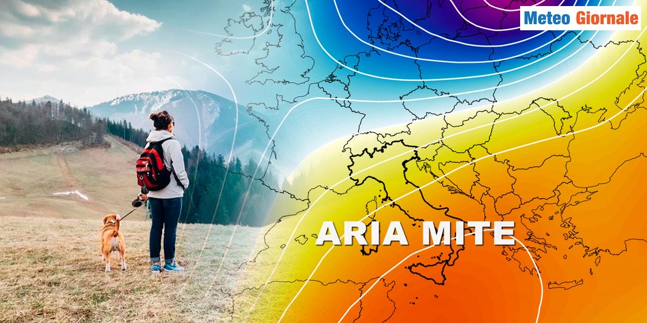 meteo svolta mite prossima settimana