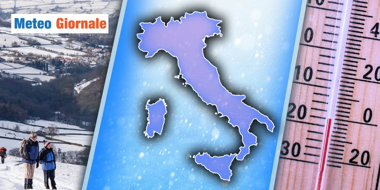 meteo temperature in picchiata week end
