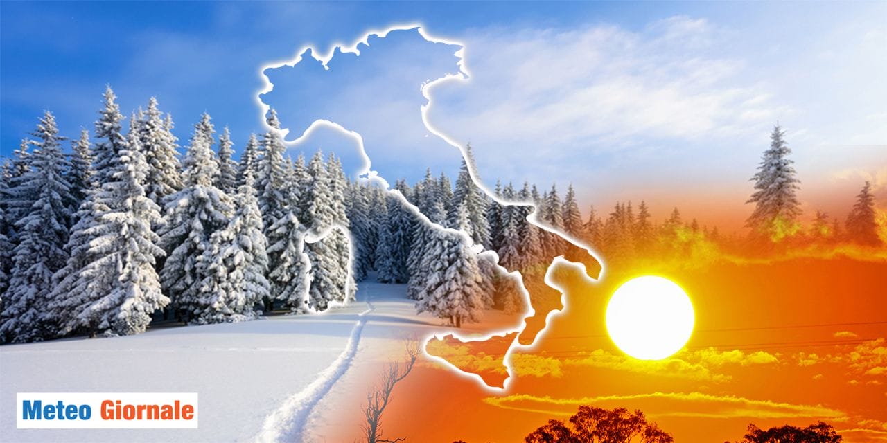 meteo temperature su in italia