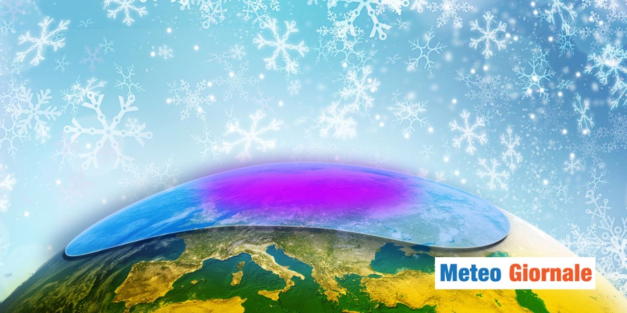 meteo vortice polare da un estremo all altro