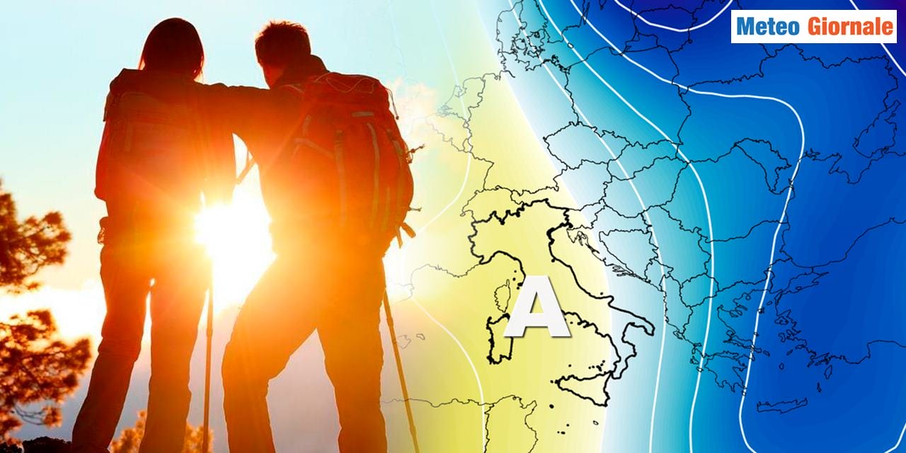 meteo weekend alta pressione rinforzo