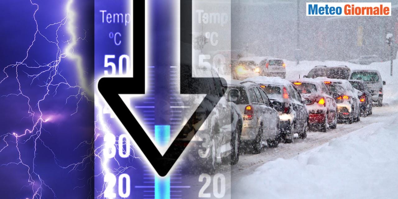 Meteo: stop Anticiclone, arriva la svolta con un grande carico di neve