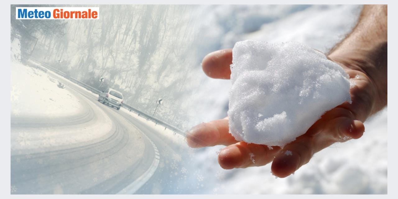 Meteo NEVE : ecco dove cadrà in questo weekend