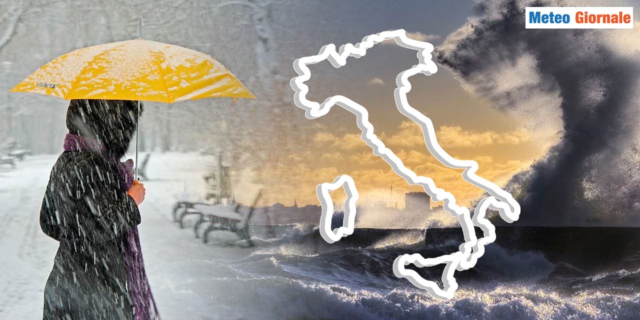 previsioni meteo brusco maltempo freddo