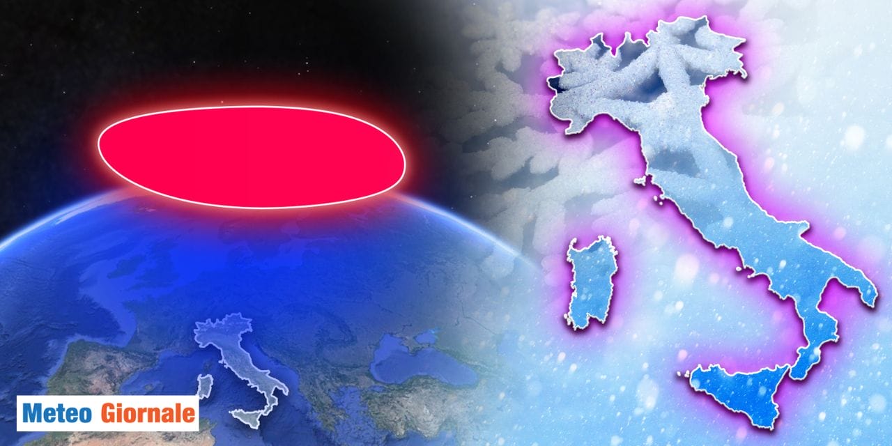 stratwarming conseguenze meteo su italia