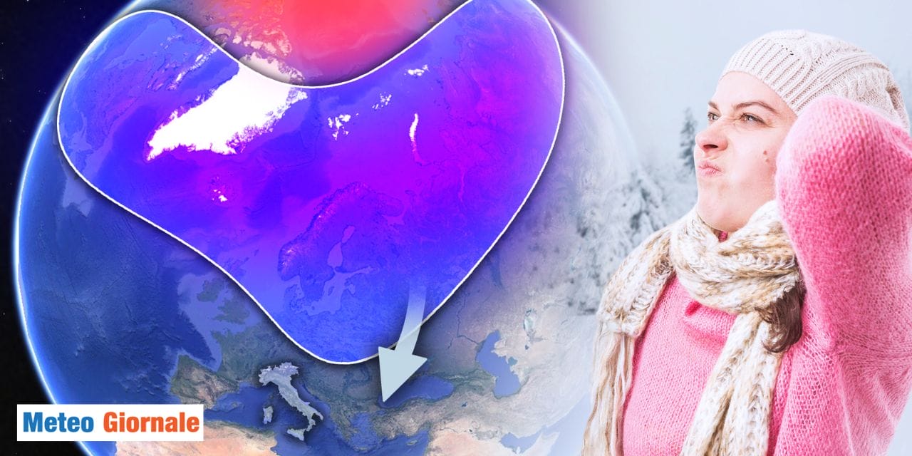 stratwarming freddo artico arrivo