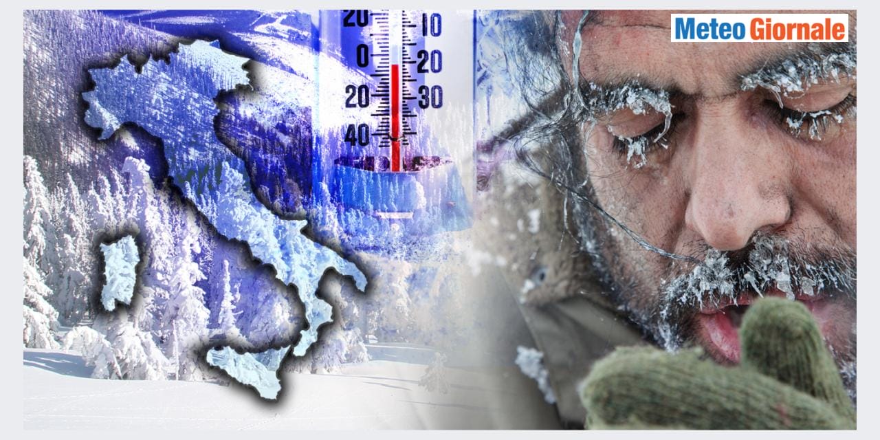 Meteo: forti gelate, ecco le temperature più fredde dell’Inverno