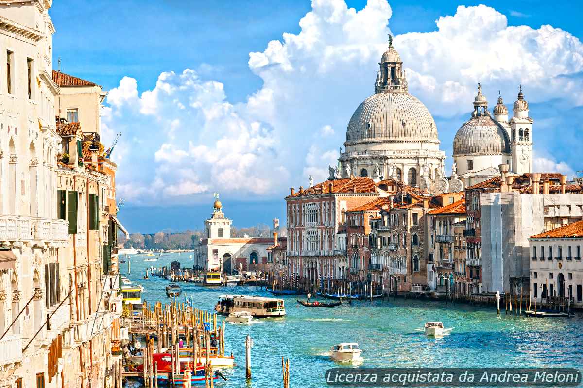 Previsione meteo Venezia: pioggia e vento in arrivo