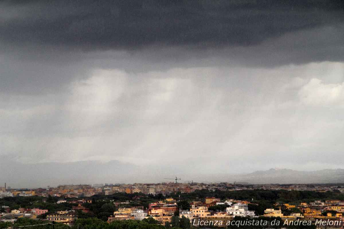 Meteo Roma: domani nuvole e pioggia, poi ancora maltempo