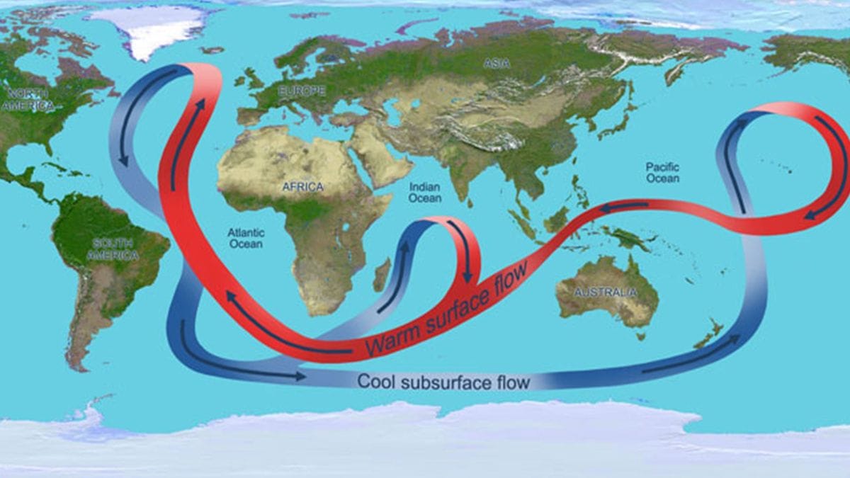 Meteo: non solo la Corrente del Golfo, ma l’AMOC andranno in crisi gravissima. Cosa è