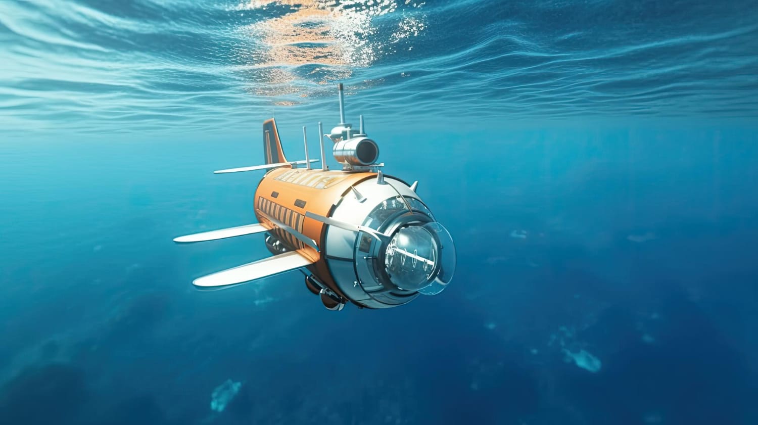 bathyscaphe per le immersioni in mare profondo
