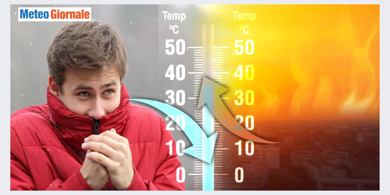 Dal caldo al freddo in pochi giorni