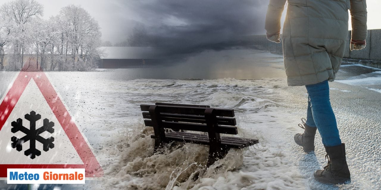 Pioggia, neve e freddo in arrivo: il cambiamento meteo è vicino